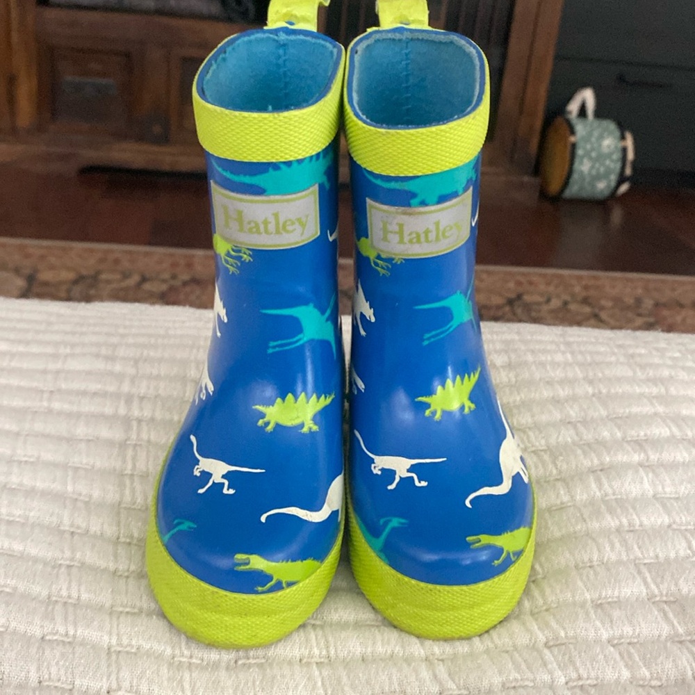 Hatley dinosaur rain boots